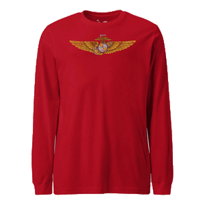 USMC Aviation Wings Longsleeve T-Shirt