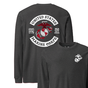 250th USMC Birthday Rocker Longsleeve T-shirt