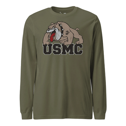 Bulldog USMC Longsleeve T-Shirt