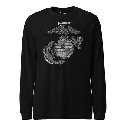 Classic Eagle Globe & Anchor Vintage  Longsleeve T-Shirt