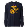 Eagle, Globe & Anchor Longsleeve T-Shirt - NAVY