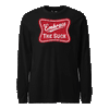 Embrace The Suck Label Longsleeve T-Shirt - BLACK
