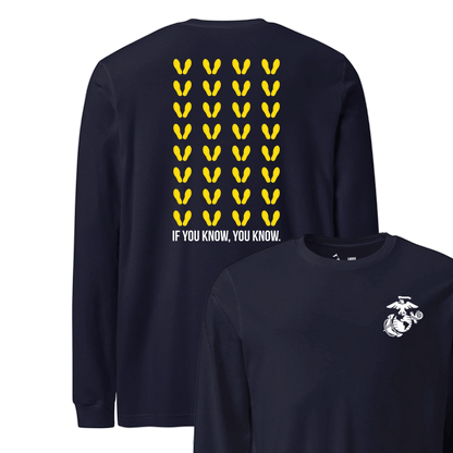 If You Know Yellow Footprints Longsleeve T-Shirt