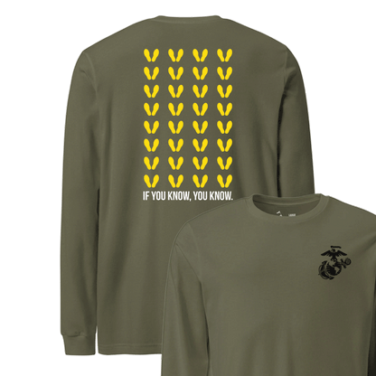 If You Know Yellow Footprints Longsleeve T-Shirt