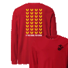 If You Know Yellow Footprints Longsleeve T-Shirt - RED