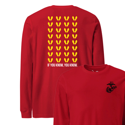 If You Know Yellow Footprints Longsleeve T-Shirt