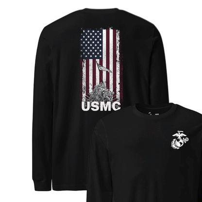 IWO JIMA Flag Longsleeve T-Shirt