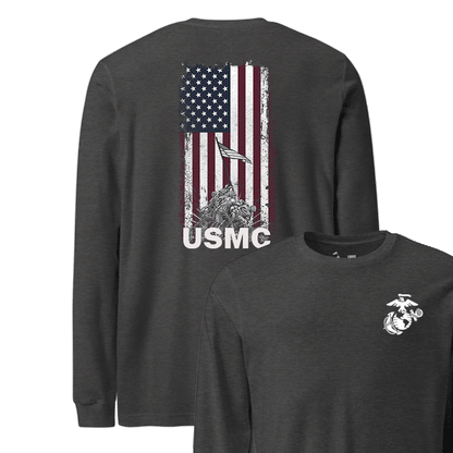 IWO JIMA Flag Longsleeve T-Shirt