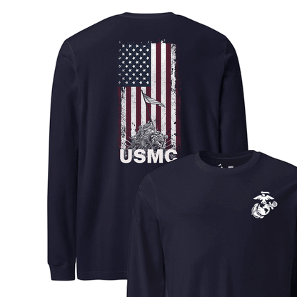 IWO JIMA Flag Longsleeve T-Shirt