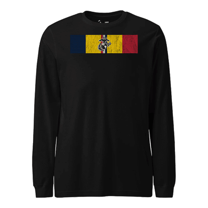 Marine Combat Action Ribbon Longsleeve T-Shirt