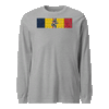Marine Combat Action Ribbon Longsleeve T-Shirt - HEATHER GREY