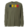 Marine Combat Action Ribbon Longsleeve T-Shirt - OD GREEN