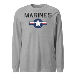 Marines Aviation Roundel Longsleeve T-Shirt