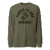 Parris Island Old School Longsleeve T-Shirt - OD GREEN
