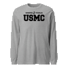 USMC Semper Fidelis Longsleeve T-Shirt - HEATHER GREY