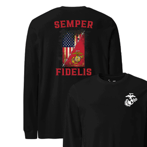 Semper Fidelis Country Corps Longsleeve T-Shirt