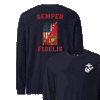 Semper Fidelis Country Corps Longsleeve T-Shirt - NAVY