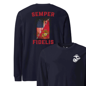 Semper Fidelis Country Corps Longsleeve T-Shirt