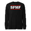 SFMF Red Line Longsleeve T-Shirt - BLACK