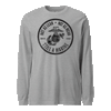 Still A Marine Longsleeve T-Shirt - HEATHER GREY