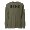 USMC Arch Longsleeve T-Shirt - OD GREEN