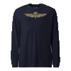 USMC Jump Wings Longsleeve T-Shirt - NAVY