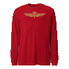 USMC Jump Wings Longsleeve T-Shirt - RED