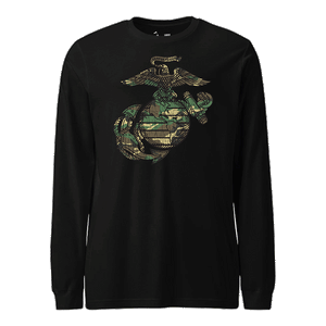 Woodland Camo EGA Longsleeve T-Shirt