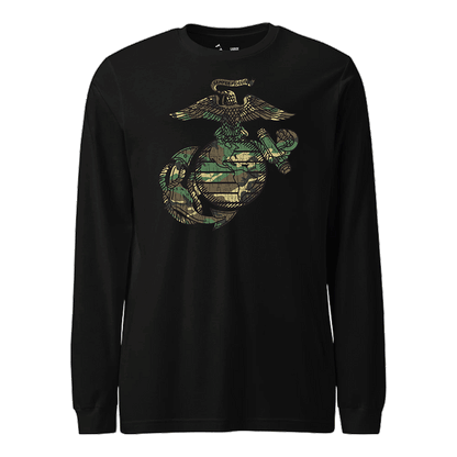 Woodland Camo EGA Longsleeve T-Shirt