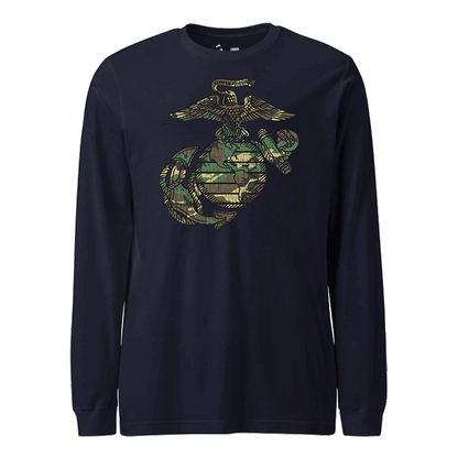 Woodland Camo EGA Longsleeve T-Shirt
