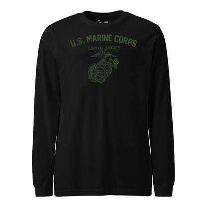 WW2 Vintage USMC Training Longsleeve T-Shirt