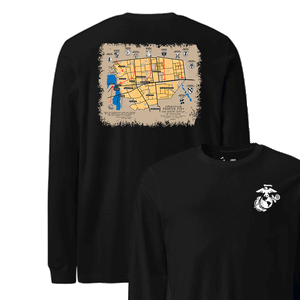 Operation Phantom Fury Battle Map Longsleeve T-Shirt