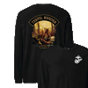 Teufel Hunden June 1918 Mural Longsleeve T-shirt - BLACK