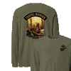 Teufel Hunden June 1918 Mural Longsleeve T-shirt - OD GREEN
