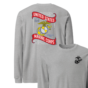 The 250th USMC Birthday Commemorative Longsleeve T-Shirt
