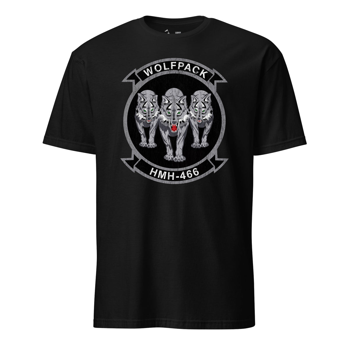HMH-466 Wolfpack Squadron — Black