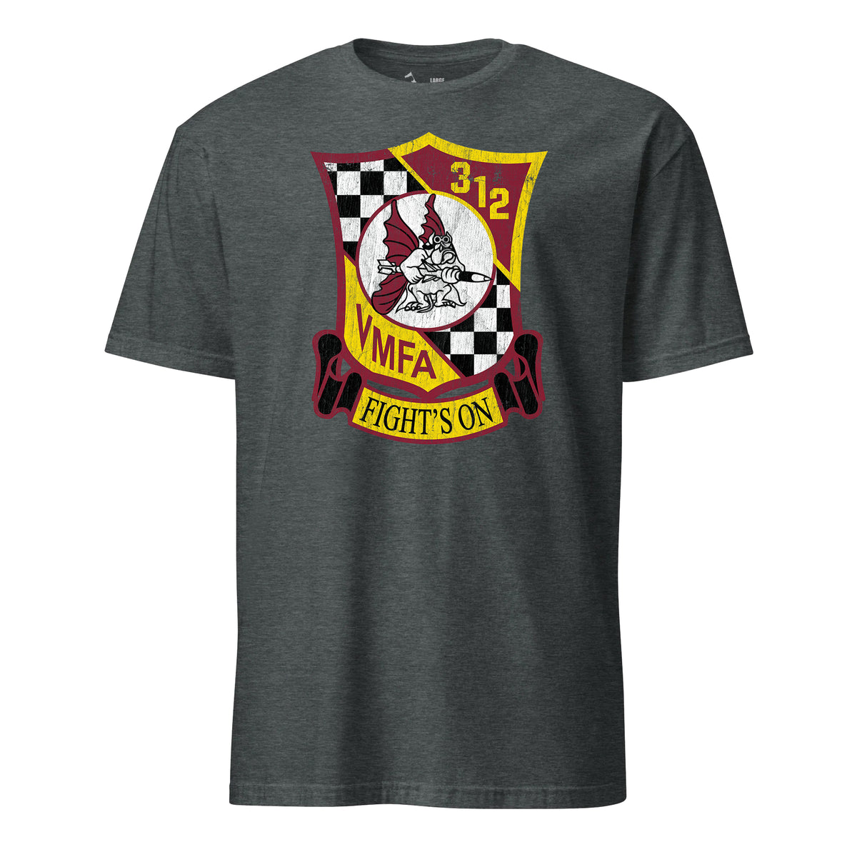 VFMA-312 Checkerboard Squadron — Charcoal Heather