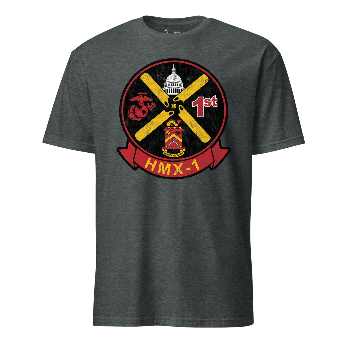 HMX-1 Marine One Squadron — Charcoal Heather