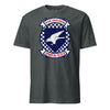 VMFA-533 Hawks Squadron T-Shirt - Charcoal Heather