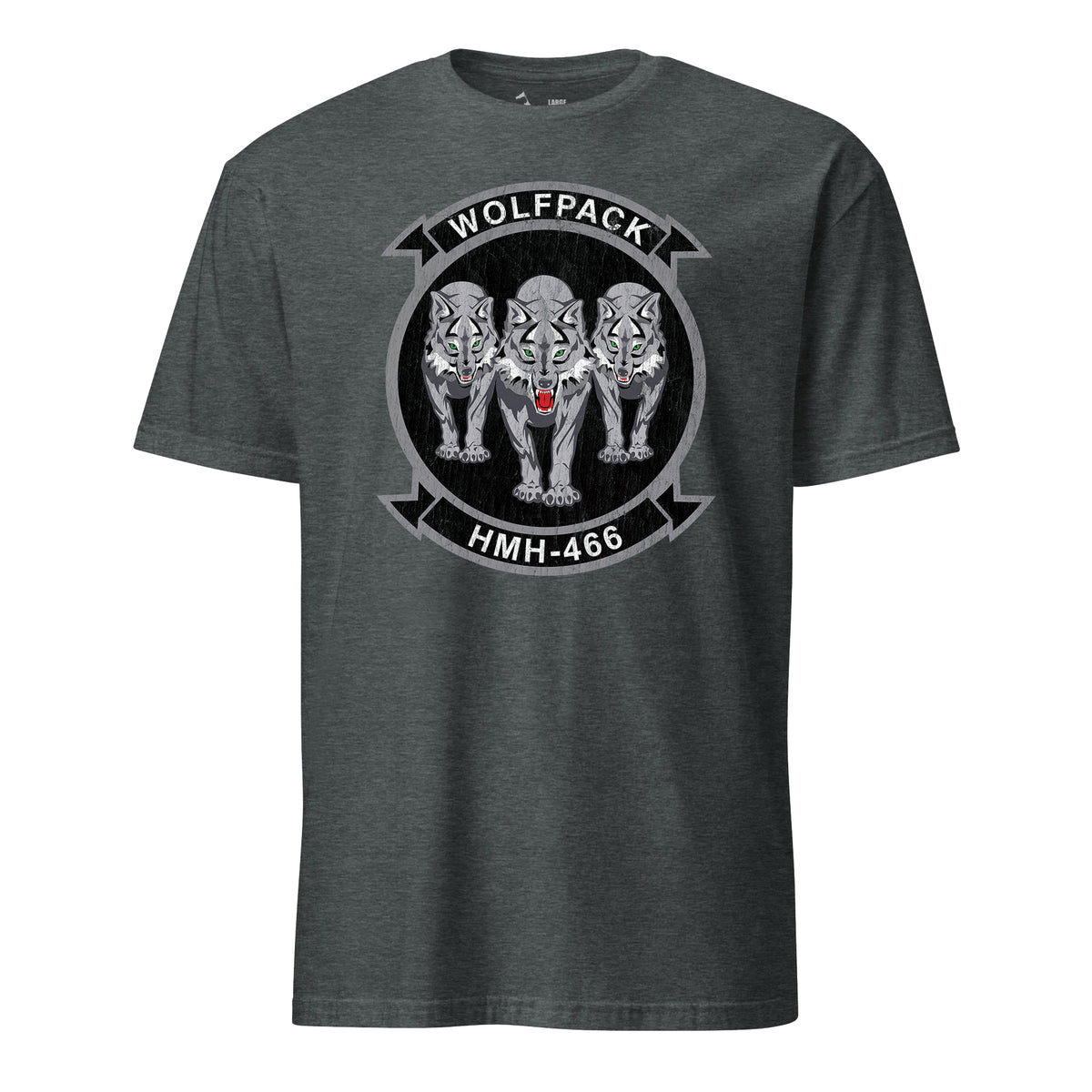 HMH-466 Wolfpack Squadron — Charcoal Heather