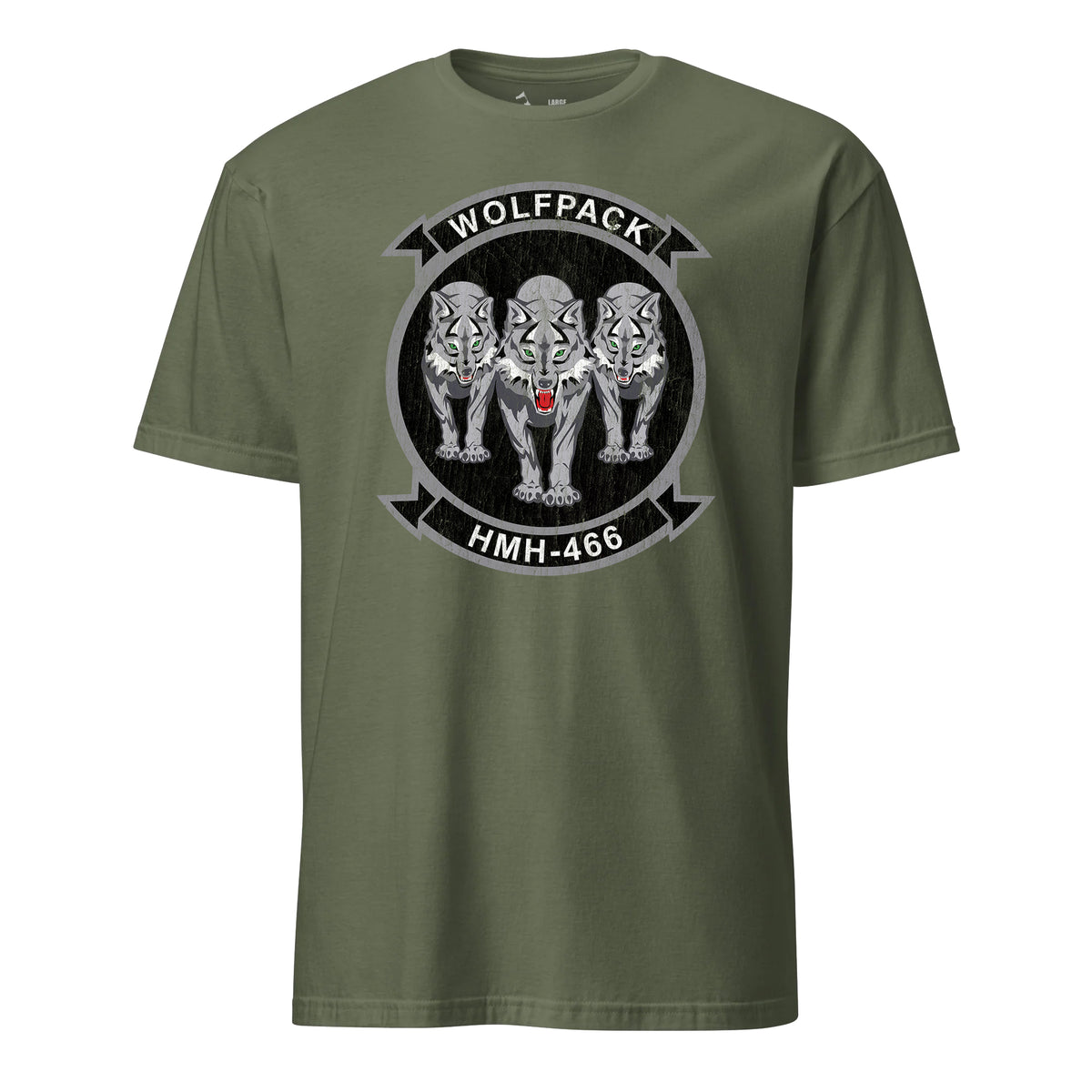 HMH-466 Wolfpack Squadron — OD Green