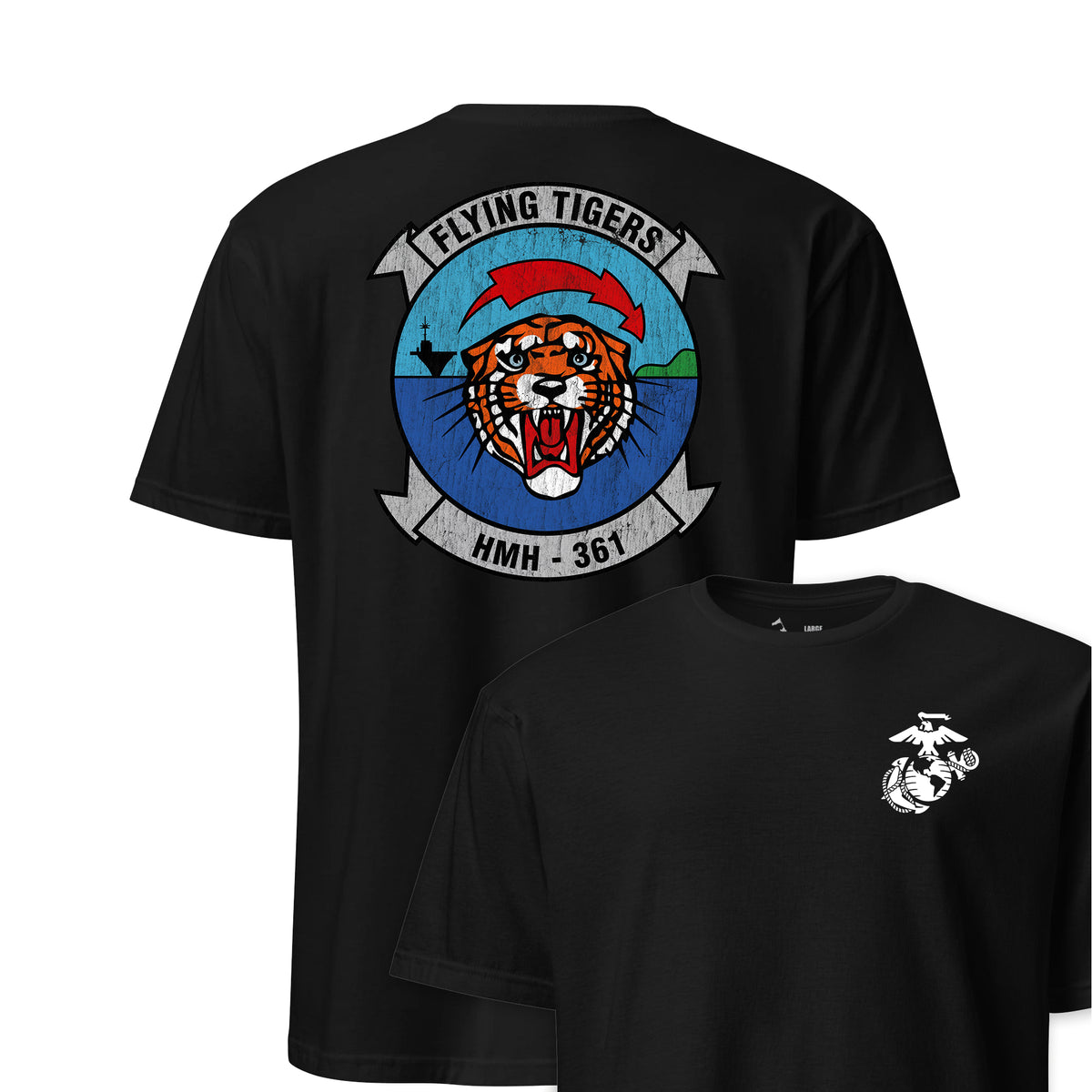 HMH-362 Flying Tigers Squadron — Black
