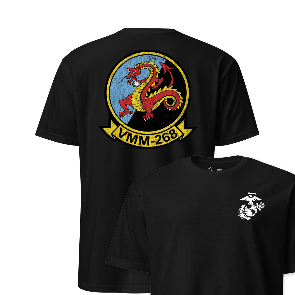 VMM-268 Red Dragons Squadron — Black