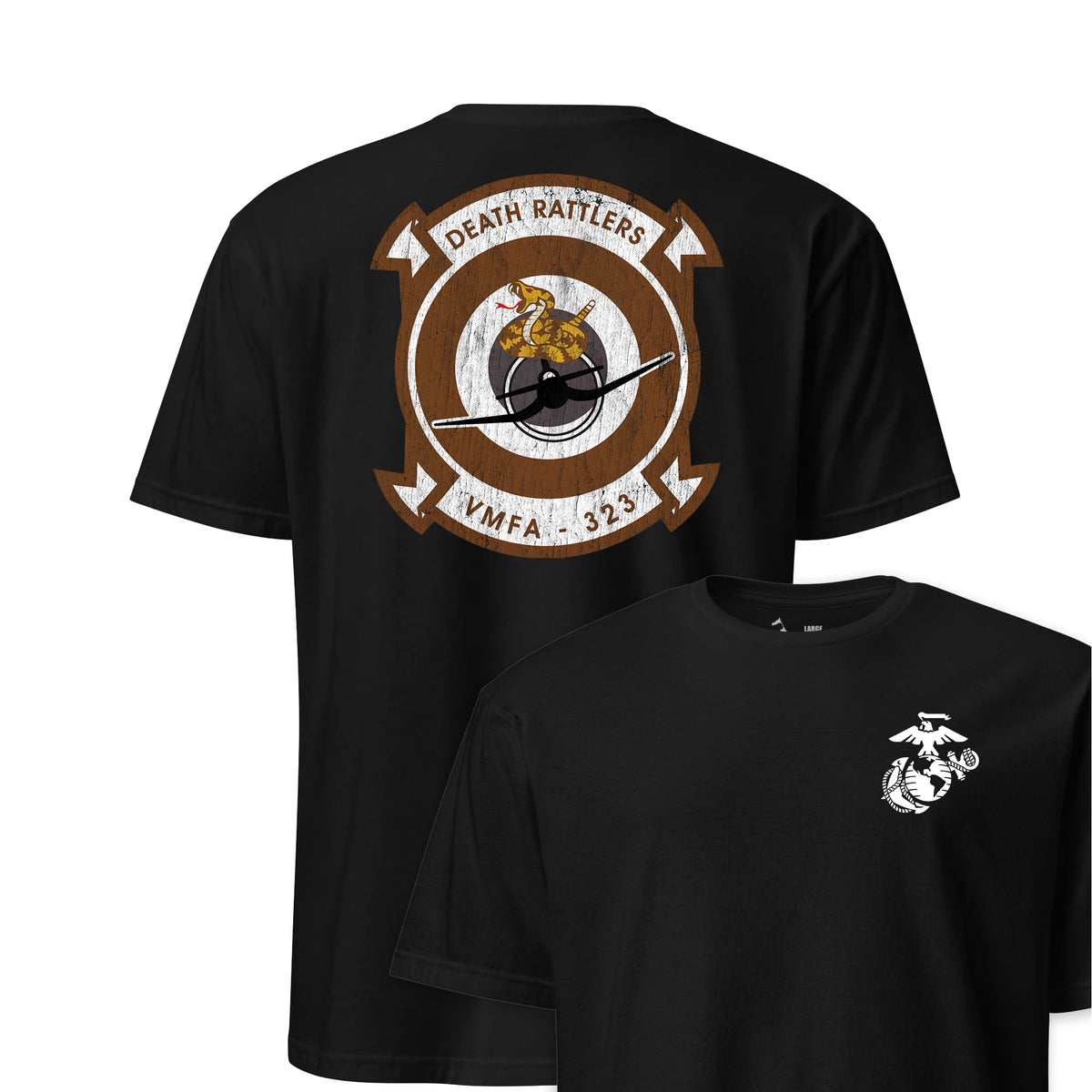 VMFA-323 Death Rattlers Squadron — Black