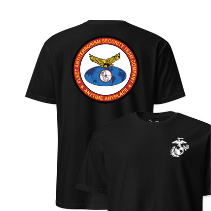 Fleet Antiterrorism Security Team Company Front & Back T-Shirt