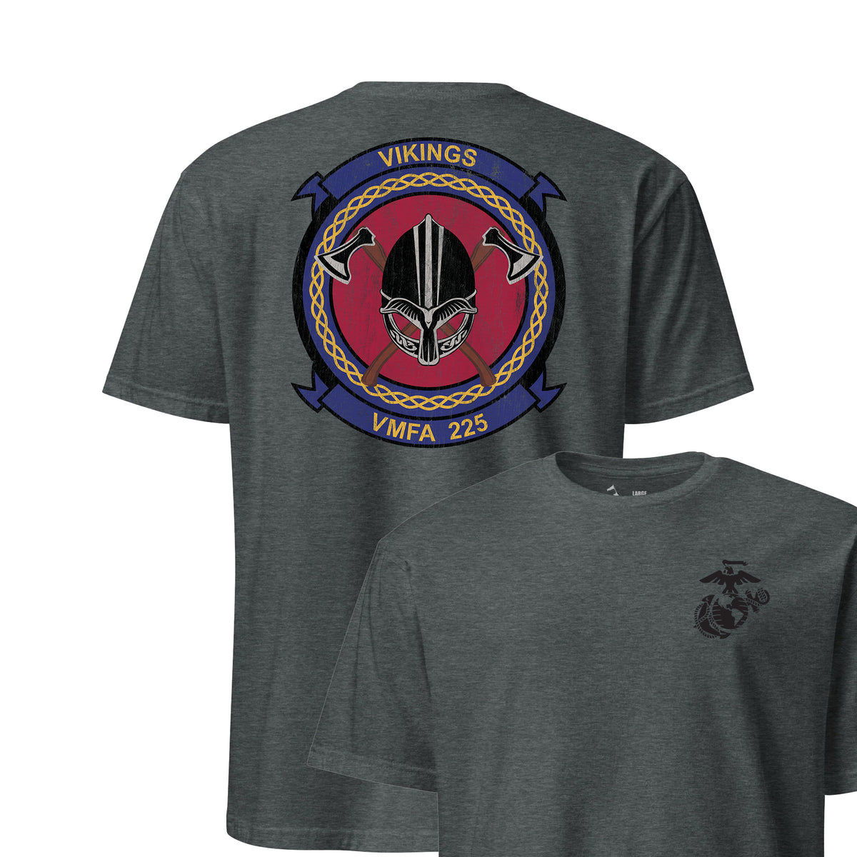 VMFA-225 Vikings Squadron — Charcoal Heather