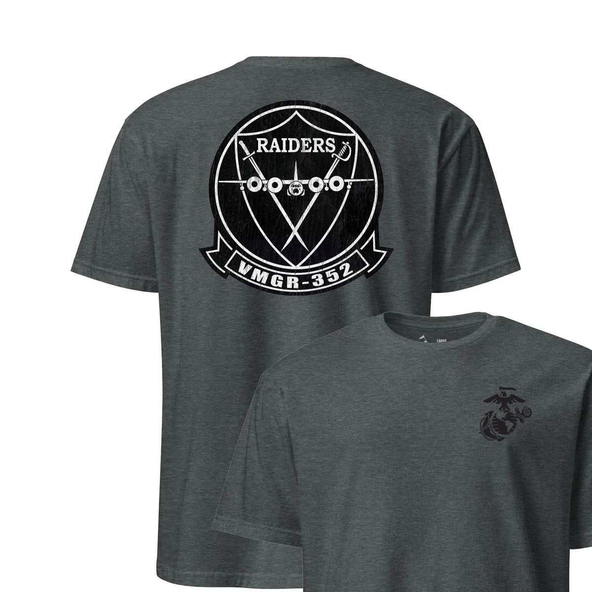 VMGR-352 Raiders Squadron — Charcoal Heather