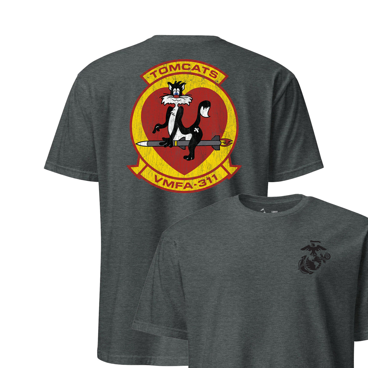 VMFA-311 Tomcats Squadron — Charcoal Heather