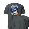 VMFAT-501 Warlords Squadron Front & Back T-Shirt - Charcoal Heather