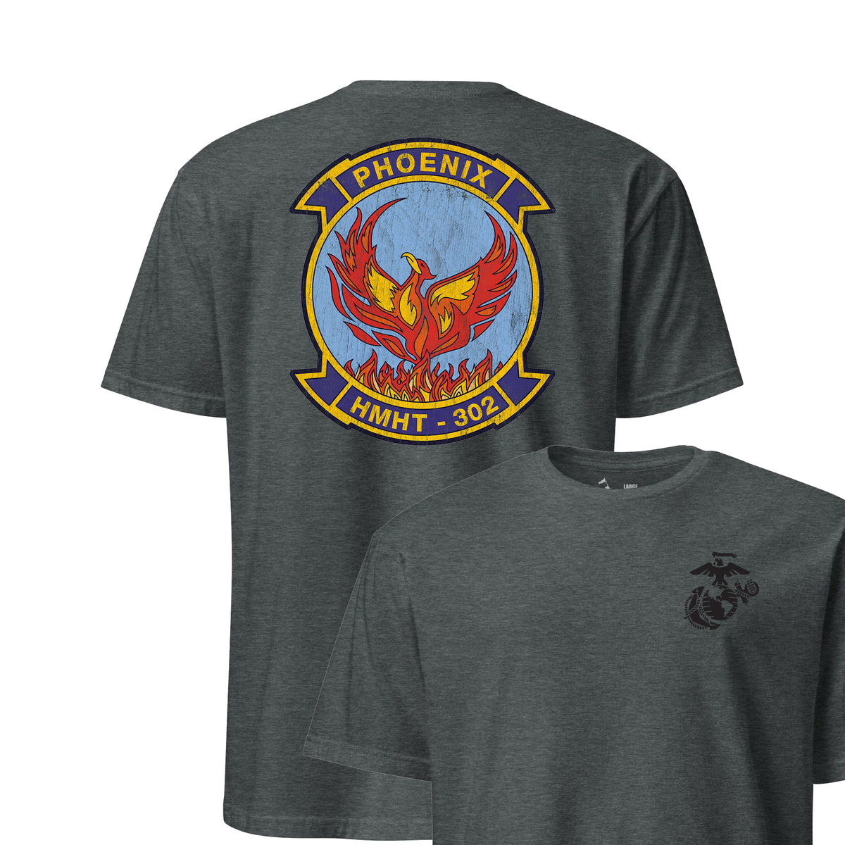 HMHT-302 Phoenix Squadron — Charcoal Heather
